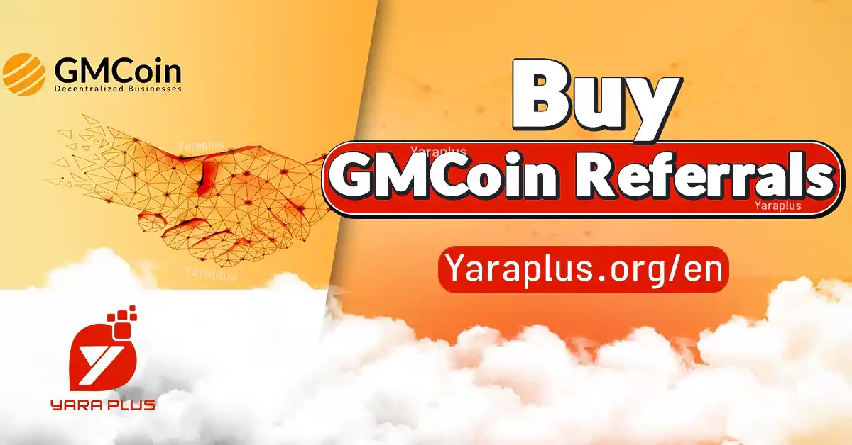 Buy GMCoin Referrals from YaraPlus