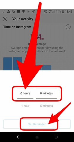 چگونه ریمایندر اینستاگرام را فعال کنیم؟2