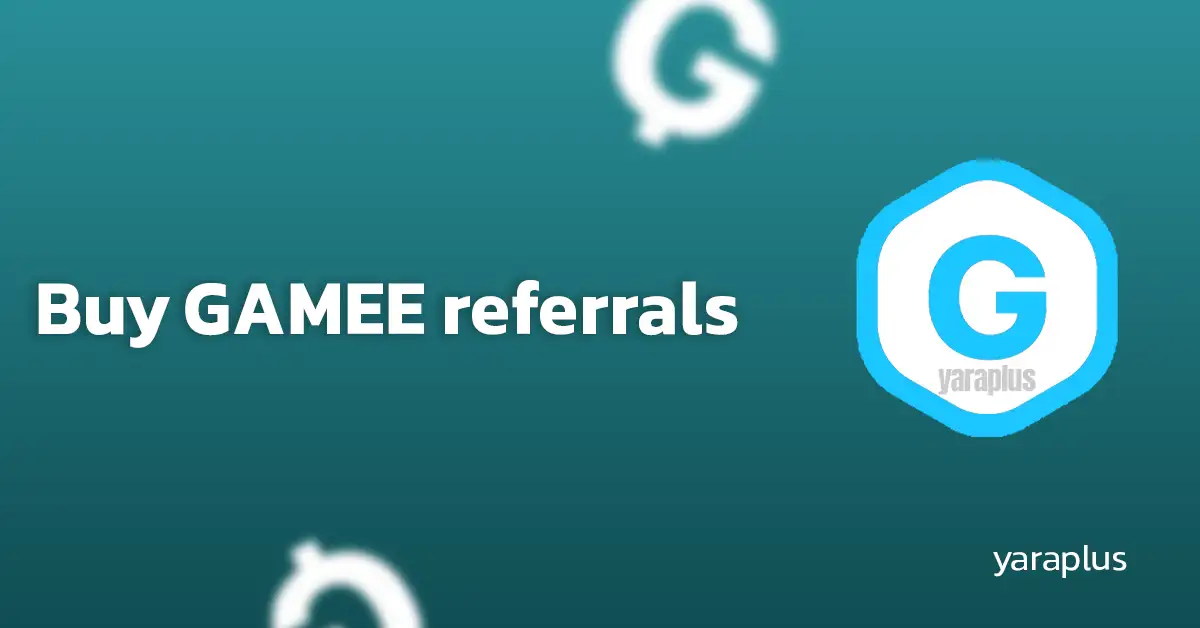 Buy GAMEE Referrals