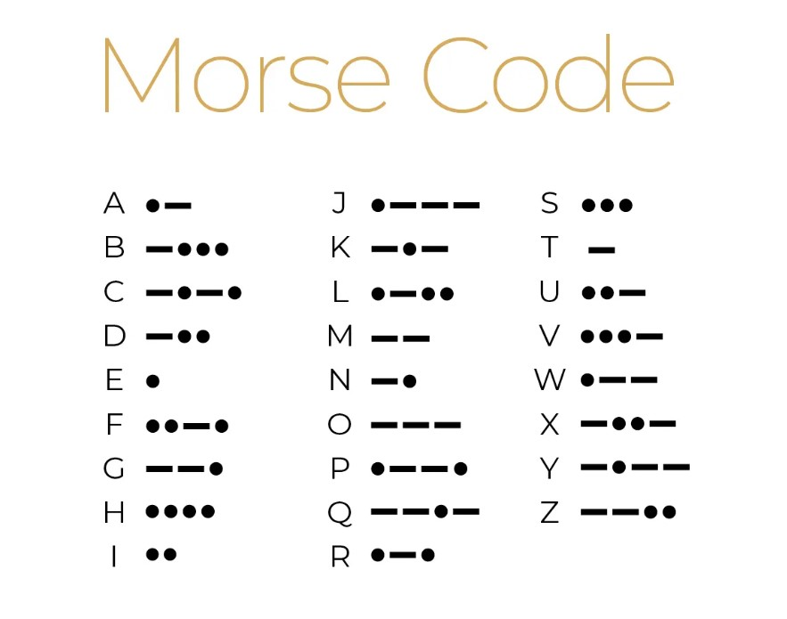 کد مورس چیست؟
