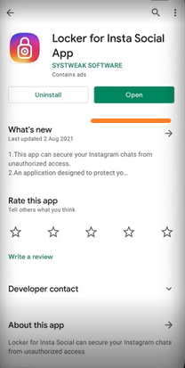 دانلود و نصب برنامه Locker for insta social App