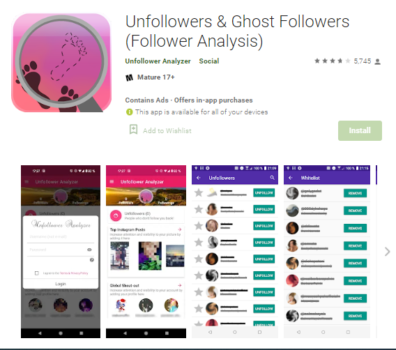 Unfollowers & Ghost Followers