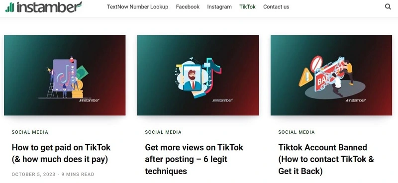 Instamber/Tiktok followers app