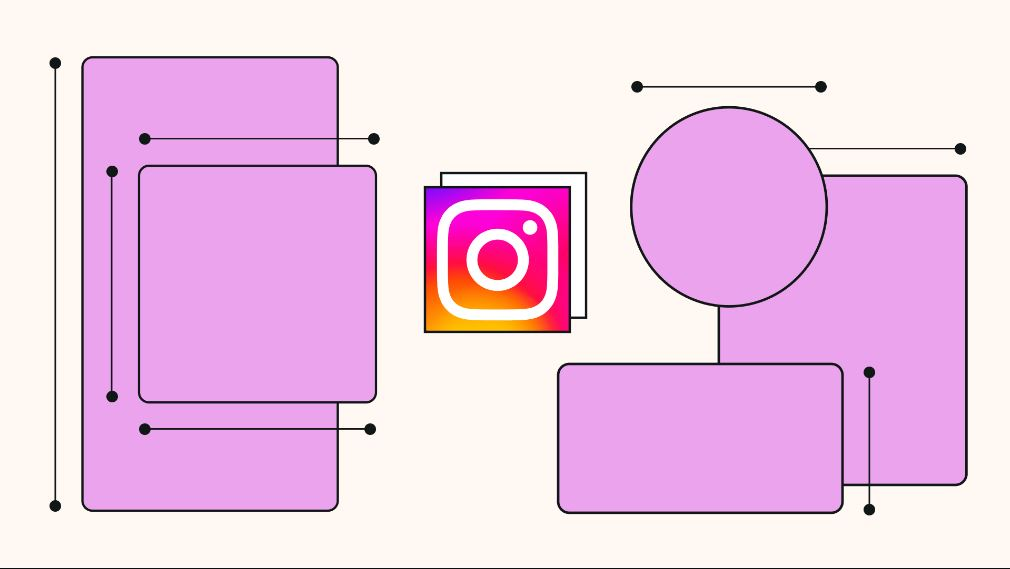 انواع کاور های موجود برای پست instagram