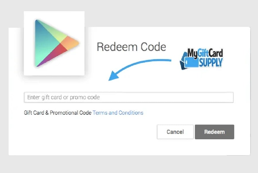 نحوه شارژ Redeem گیفت کارت گوگل پلی