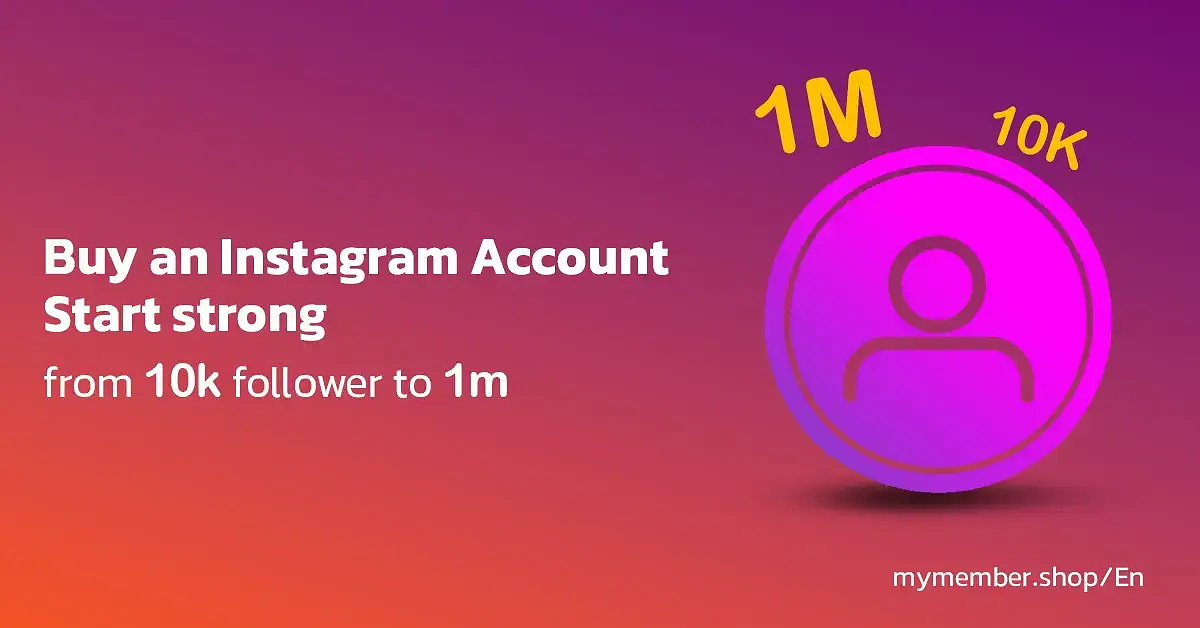 Buy an Instagram Account - Start Strong from 10k follower to 1m from Yaraplus