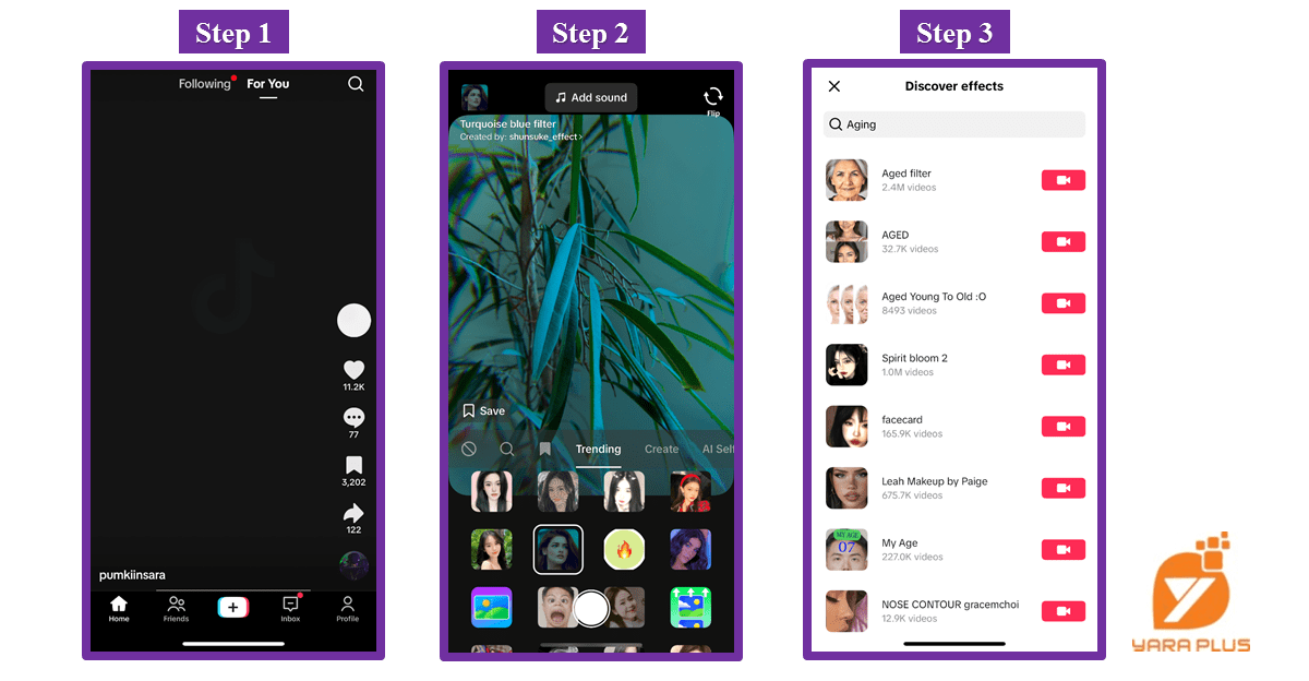 How to Add the Aging Filter on TikTok?