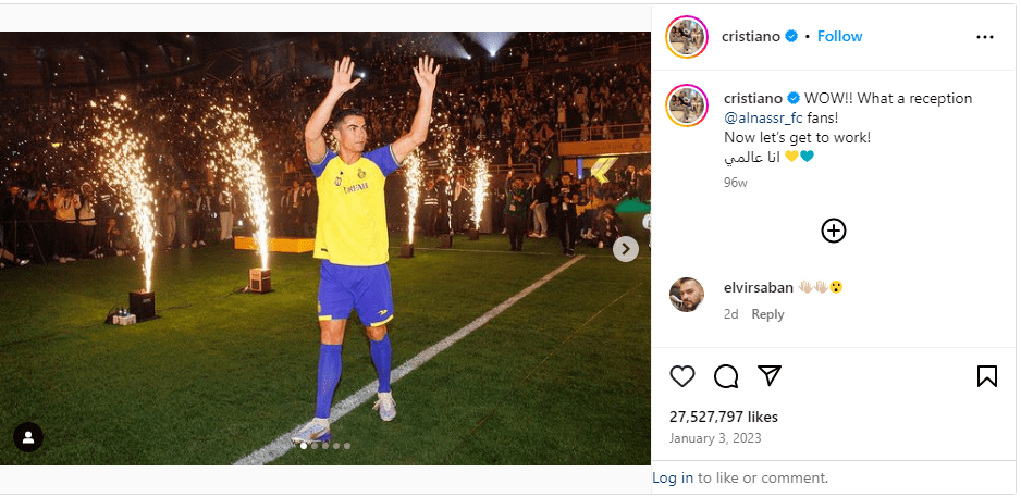 15- Ronaldo and Al Nassr fans