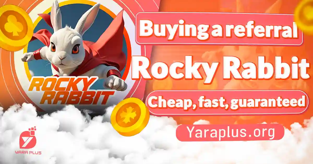 Buy Referrals to the Rocky Rabbit cheap, fast, guaranteed from YaraPlus