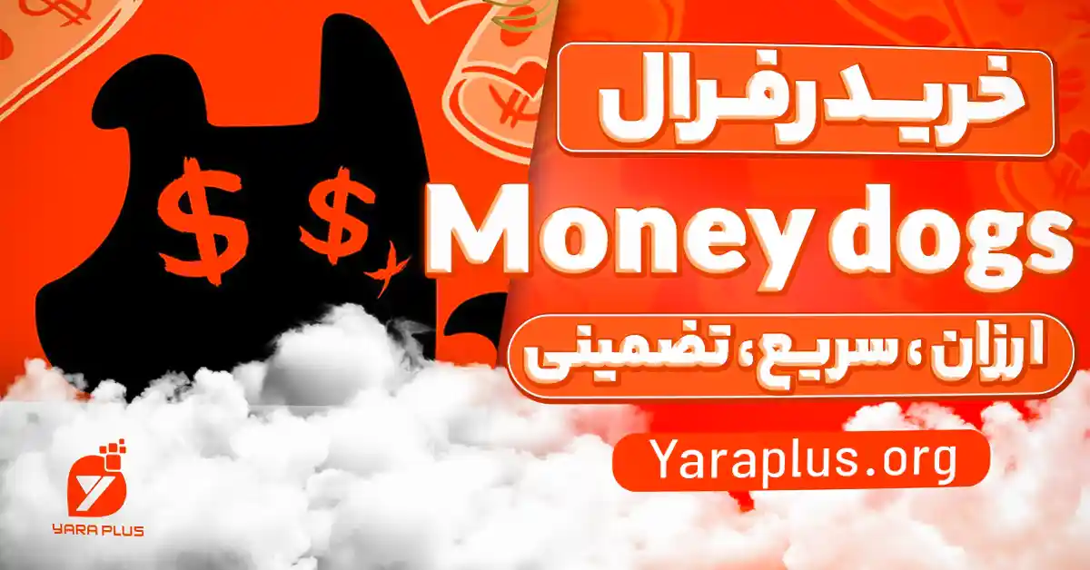 خرید رفرال مانی داگز 🐶💲 خرید زیر مجموعه MONEY DOGS