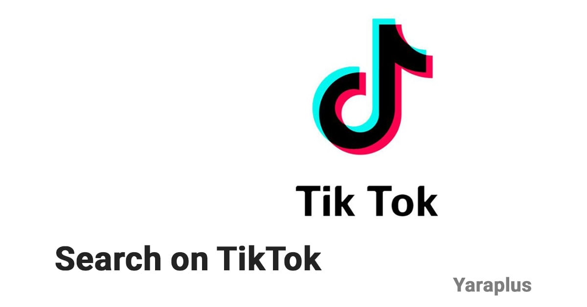 Search on TikTok