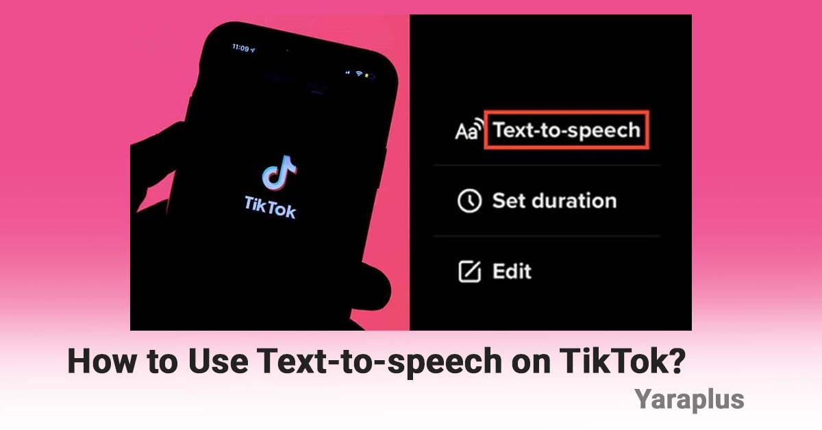 How to Use Text to Speech on TikTok?