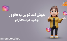 خوش آمد گویی به فالورر جدید اینستاگرام